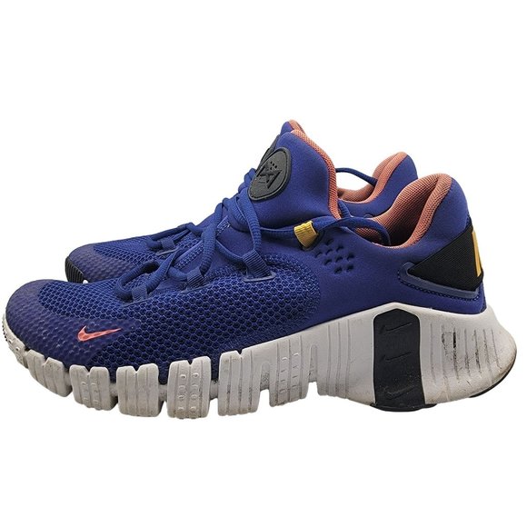 Nike Free Metcon 4 Mens 11.5 Training Shoes Sneakers Blue White CT3886-448 main image 5